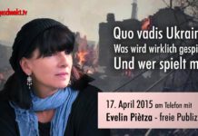 Nachgefragt…Quo vadis Ukraine? – am Telefon mit Evelin Piètza