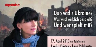 Nachgefragt…Quo vadis Ukraine? – am Telefon mit Evelin Piètza