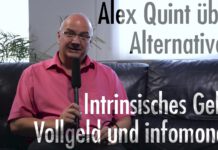 Alex Quint benennt Alternativen zum derzeitigen Finanzsystem (Teil 1)
