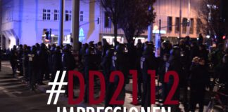 #DD2112 | Unkommentierte Aufnahmen des Demoabends (21.12.2015)