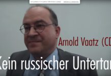 Warum ein deutscher Politiker kein „russischer Untertan“ mehr sein will