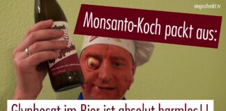 Beweis erbracht! Glyphosat im Bier ist absolut harmlos!