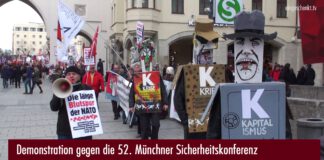Münchner Sicherheitskonferenz | Anti-SIKO | Protestkundgebung (13.2.2016)