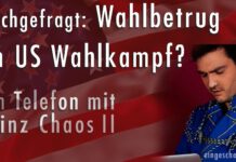 Nachgefragt: Wahlbetrug im US Wahlkampf? Am Telefon mit Prinz Chaos II