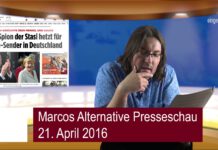 Marcos Alternative Presseschau vom 21. April 2016