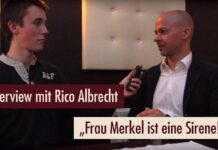 Interview mit Rico Albrecht: „Frau Merkel ist eine Sirene!“