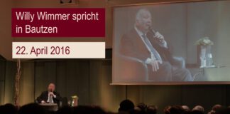 Willy Wimmer spricht in Bautzen (22.04.2016)