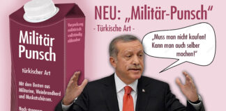 Was neues zum Einschenken: Militär-Punsch (türkischer Art) Militär-Punsch (türkischer Art)