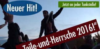 „Teile-und-Herrsche 2016 – Gemeinsam Gegeneinander!“ – Der neue Chartstürmer!
