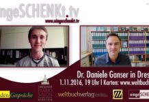 Dr. Daniele Ganser am 1.11.16 in Dresden – Interview