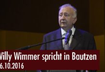 Willy Wimmer spricht in Bautzen (06.10.2016)