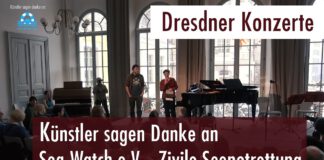 Dresdner Konzerte – Künstler sagen Danke an Sea-Watch e.V.