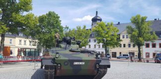 Marienberger Soldaten zu Einsatz in Litauen verabschiedet (21.06.2017) Marienberger Soldaten zu Einsatz in Litauen verabschiedet