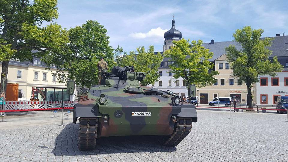 Marienberger Soldaten zu Einsatz in Litauen verabschiedet