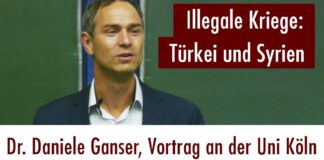 Illegale Kriege: Türkei und Syrien, Dr. Daniele Ganser an der Universität in Köln (03.06.2017)
