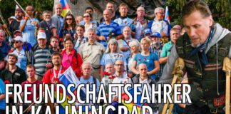Druschba-Freundschaftsfahrt Russland 2017 – Die Fahrt von Berlin nach Kaliningrad (24.07.2017)