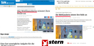 Endlich! Sie ist da: „Die Weltkanzlerin“ Angela Merkel ist die Weltkanzlerin