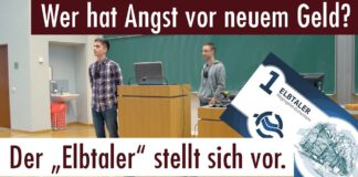 Wer hat Angst vor neuem Geld? Folge 1: Der „Elbtaler“ stellt sich vor.
