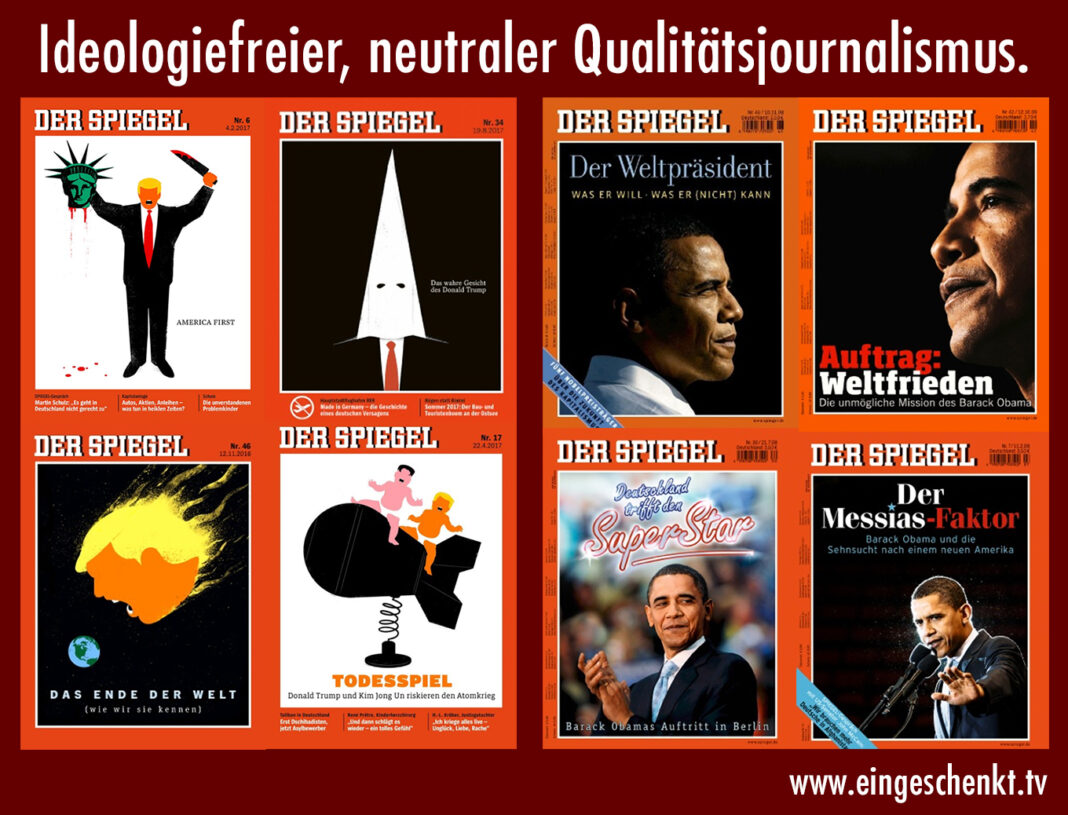 Ideologiefreier, neutraler Qualitätsjournalismus...
