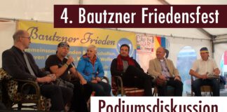 4. Bautzner Friedensfest – Die Podiumsdiskussion (01.09.2017)