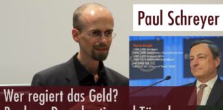 Paul Schreyer – Wer regiert das Geld? (12.09.2017, Universität Mannheim)