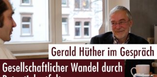 Gerald Hüther im Gespräch: Gesellschaftlicher Wandel durch Potentialentfaltung