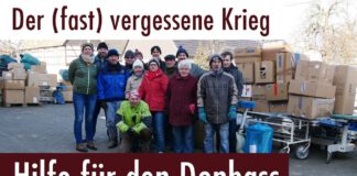 Der (fast) vergessene Krieg – Hilfe für den Donbass