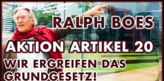 Ralph Boes: Die Ergreifung des Grundgesetzes – Aktion Artikel 20 GG
