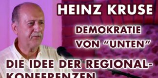 Heinz Kruse: Volksdemokratie und Regionalkonferenzen