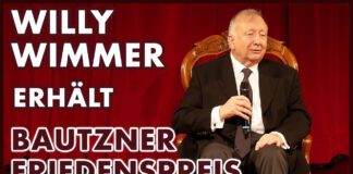 Willy Wimmer erhält den Bautzner Friedenspreis 2019 Willy Wimmer