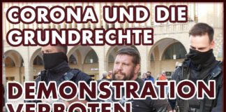 Proteste in Chemnitz wegen Demo-Verbot. Corona siegt über Grundrechte.