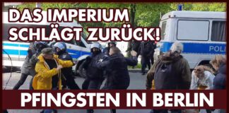 Berlin: Kein schönes Pfingsten! Berlin - Demo Pfngsten - Brutales Vorgehen der Polizei