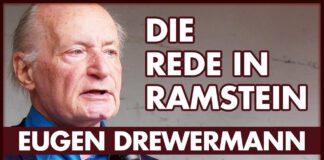 Eugen Drewermann spricht in Ramstein.