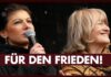 Aufstand für Frieden: Sahra Wagenknecht und Alice Schwarzer