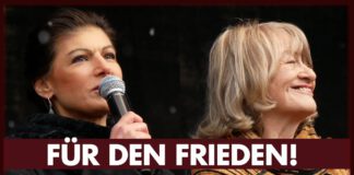 Aufstand für Frieden: Sahra Wagenknecht und Alice Schwarzer