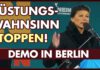 Demo für Frieden, Berlin 25.11.2023 mit Sahra Wagenknecht und Gabriele Krone-Schmalz