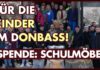 Schulmöbel: Für die Kinder im Donbass