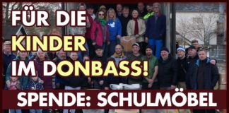 Schulmöbel: Für die Kinder im Donbass