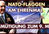 Demütigung der Russen: NATO-Flaggen am 9. Mai