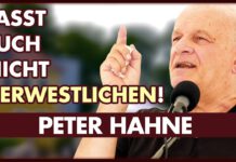 Sind wir noch zu retten!? Peter Hahne spricht in Freiberg.