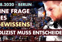 Eine Frage des Gewissens! | „Tag der Freiheit“ | Berlin 1.8.2020 #B0108