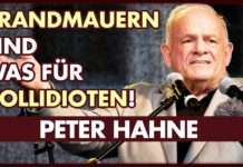 Peter Hahne: Brandmauern sind etwas für Vollidioten!