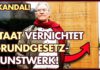 Skandal: Staat vernichtet Grundgesetz-Stele! | Ralph Boes