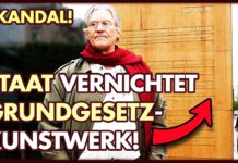 Skandal: Staat vernichtet Grundgesetz-Stele! | Ralph Boes