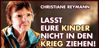 Christiane Reymann: Die Bevölkerung soll wieder kriegsfähig gemacht werden!